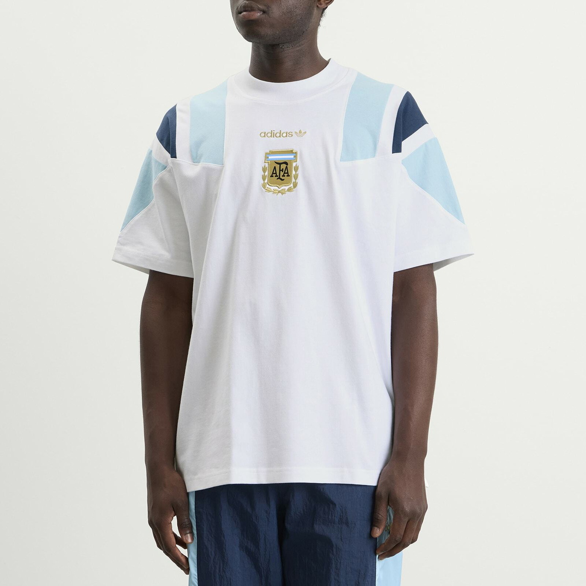 Adidas Men's AFA EQT T-Shirt in White