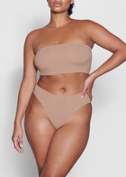 Skims Stretch-jersey Cheeky Briefs Light Brown