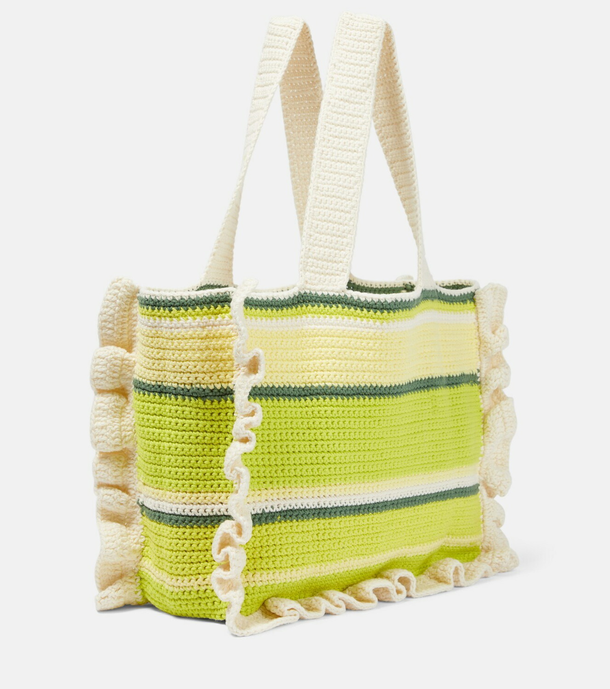 Ganni Crocheted tote bag GANNI