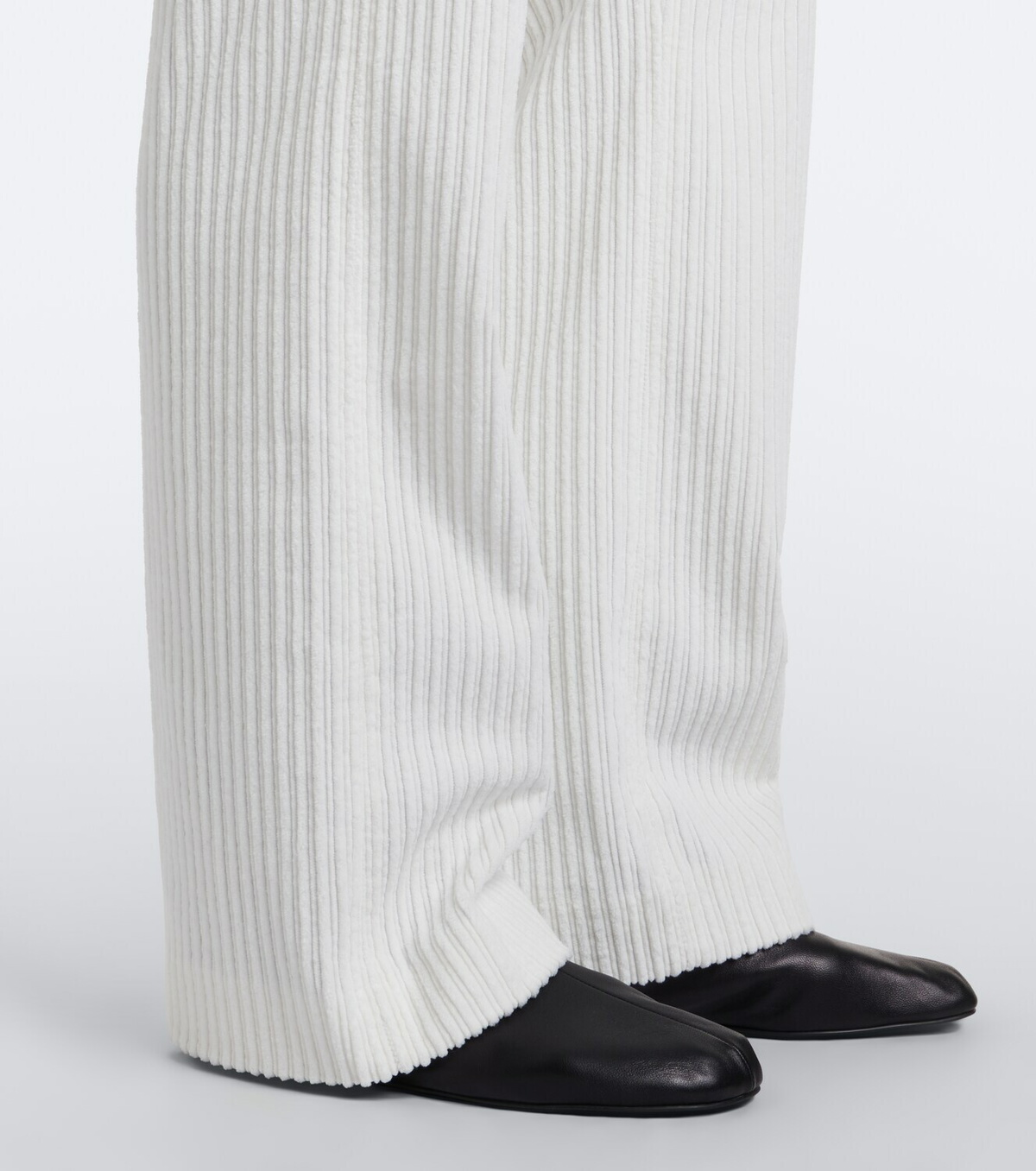 The Row Kenton cotton corduroy wide-leg pants