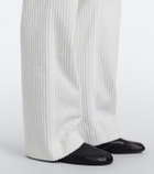 The Row Kenton cotton corduroy wide-leg pants