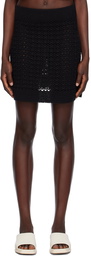 LESET Black Lucy Miniskirt