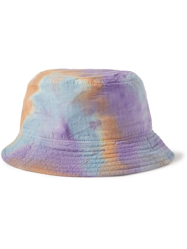 Photo: Anonymous ism - Tie-Dyed Cotton-Ripstop Bucket Hat - Multi
