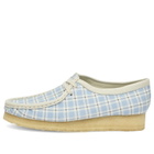 Clarks Originals Women's Check Wallabee Boot in Blue Check