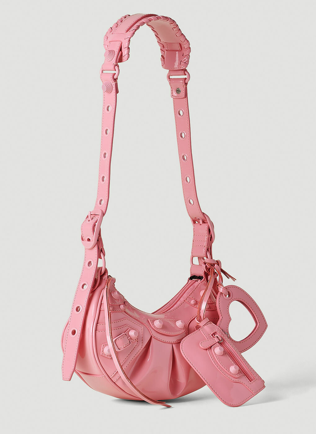 ショルダーバッグ・ポシェット BALENCIAGA Woman Shoulder bag Pink 7716702AA0L 5528 Balenciaga Pink XS 'Le Cagole' Shoulder Bag Balenciaga