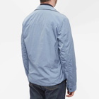 C.P. Company Men's Chrome R Zip Pocket Overshirt in Infinity