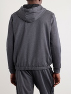 Moncler - Cotton Zip-Up Hoodie - Gray