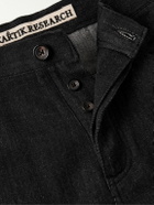 Kartik Research - Straight-Leg Embellished Embroidered Jeans - Black