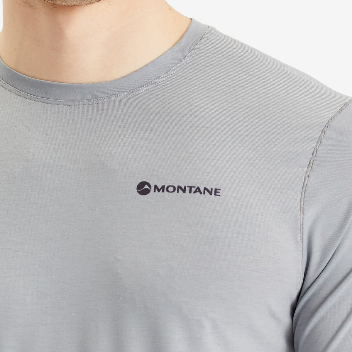 Montane Men's Alhena Mountain 25 T-Shirt in Pebble Blue