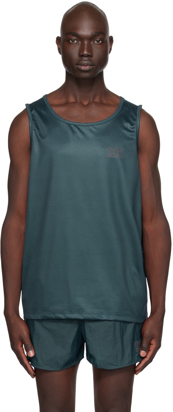 Photo: OVER OVER Blue Sport Tank Top