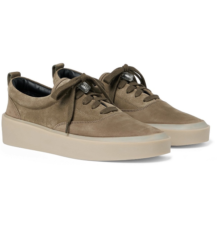 Photo: Fear of God - 101 Suede and Nubuck Sneakers - Green