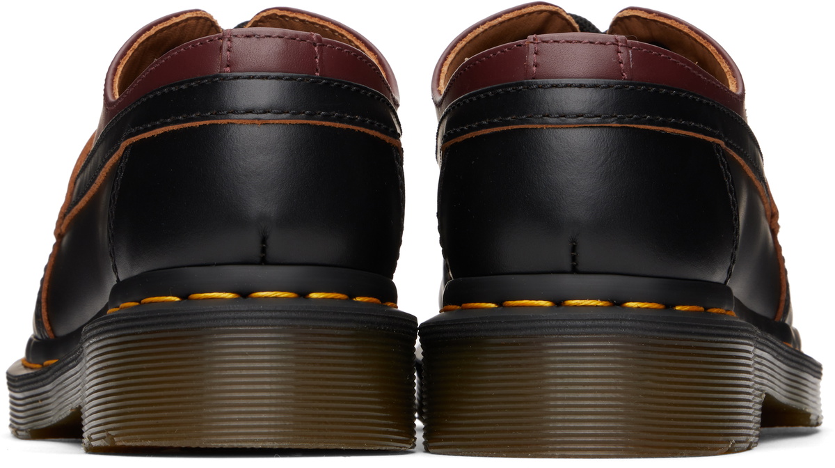 MM6 Maison Margiela Black & Burgundy Dr. Martens Edition