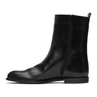 Maison Margiela Black Leather Vintage Boots