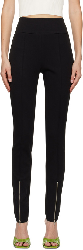 Photo: DRAE Black Zip Cuff Trousers