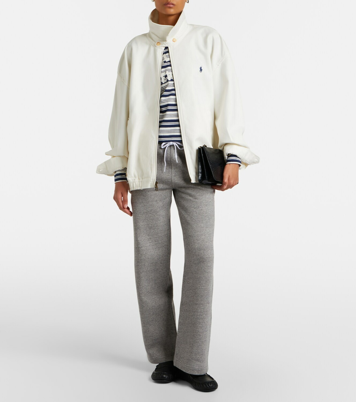 Polo Ralph Lauren Oversized cotton blouson jacket