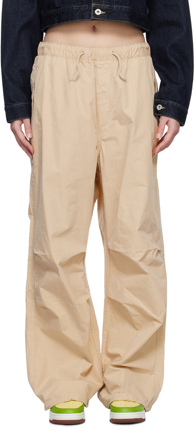 BAPE Beige Army Trousers