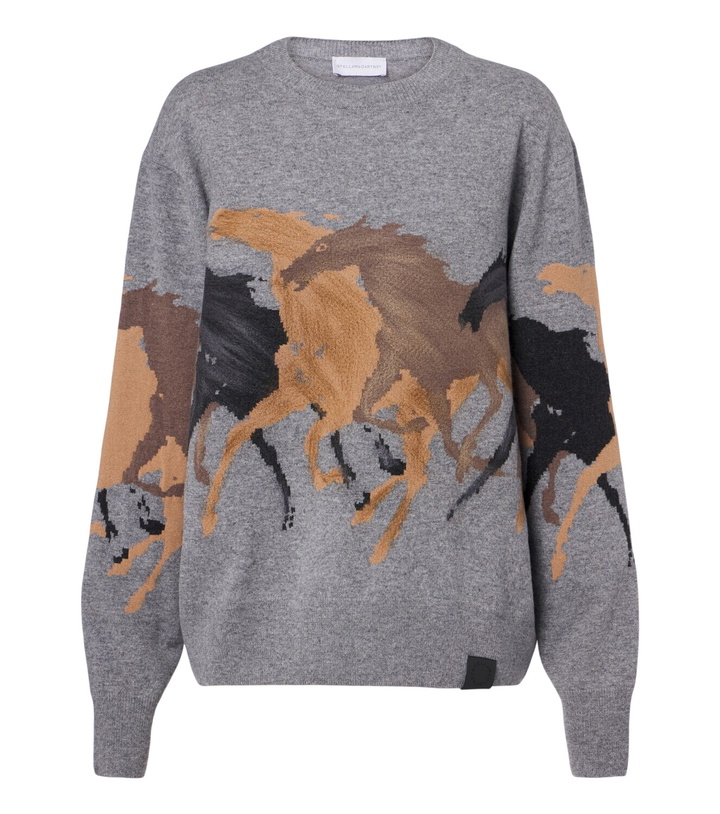 Photo: Stella McCartney Intarsia virgin wool sweater