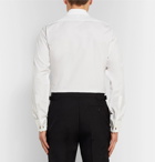 Kingsman - Turnbull & Asser White Bib-Front Cotton Tuxedo Shirt - White