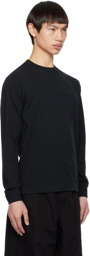 Yohji Yamamoto Black New Era Edition Printed Long Sleeve T-Shirt