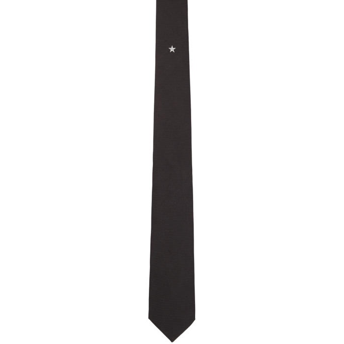 Photo: Givenchy Black Single Star Tie