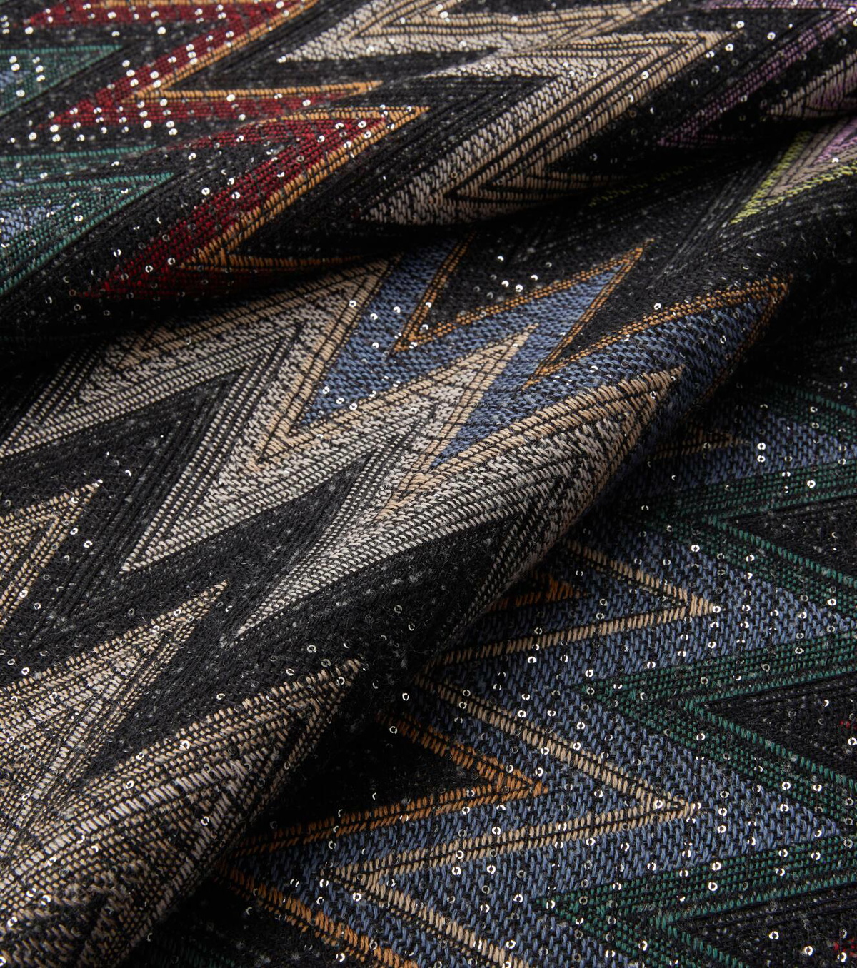 Missoni Chen zigzag jacquard throw