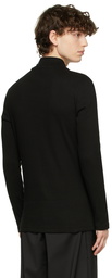 Ludovic de Saint Sernin Black Logo Turtleneck