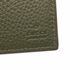 Gucci Men's Jumbo GG Logo Wallet in Olive