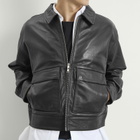 Edwin Men's Leather Dogma Jacket in Black