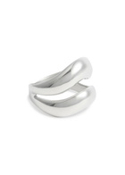 Agmes Double Wave Sterling Silver Ring