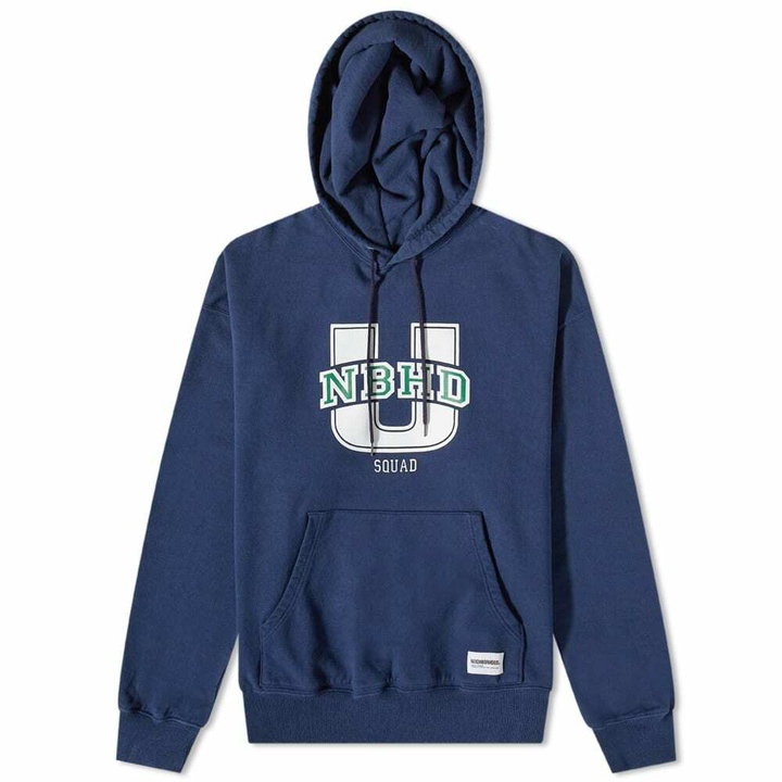 Photo: Neighborhood Men's College Logo Hoody in Navy