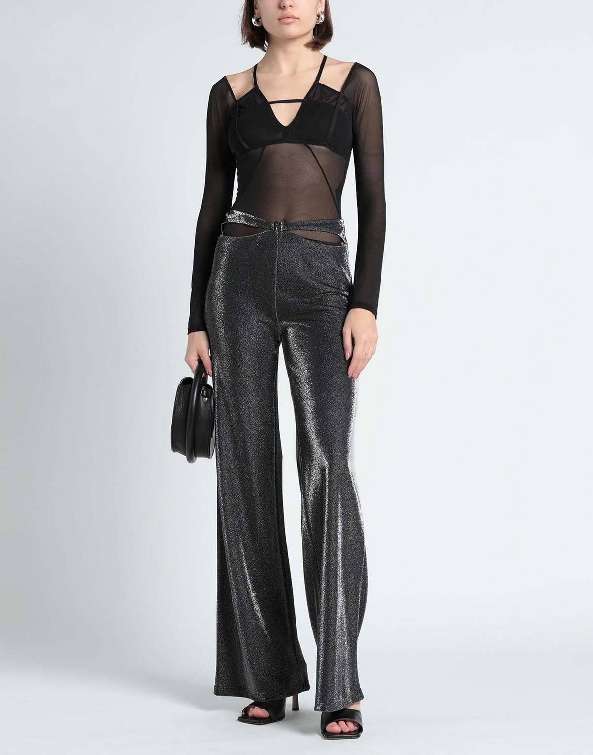 Rotate Birger Christensen Womens Pants in Black