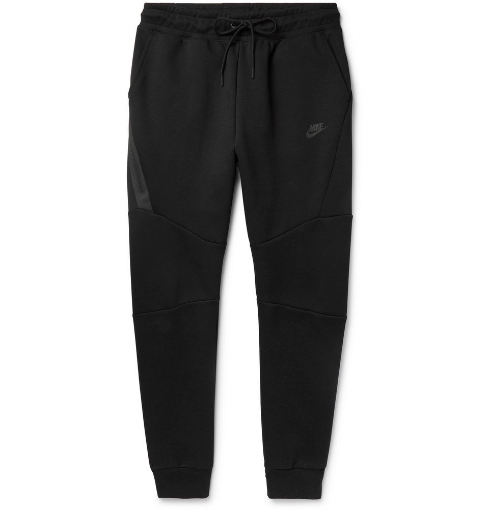 Nike Slim-Fit Tapered Tech Fleece Sweatpants Black Nike