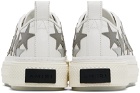 AMIRI White & Gray Stars Court Low Sneakers