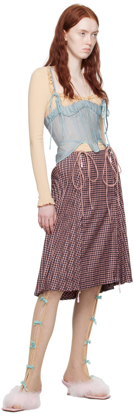Nodress SSENSE Exclusive Blue Corset