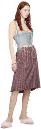 Nodress SSENSE Exclusive Blue Corset
