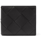 Bottega Veneta - Intrecciato Leather Billfold Wallet - Black