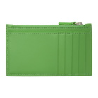 Balenciaga Green Zip Card Holder