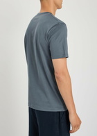 Sunspel Cotton T-shirt Dark Blue