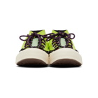 Converse Green and Burgundy Deck Star Zip Sneakers