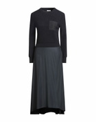Peserico Womens Midi dress Midnight in Blue