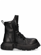 RICK OWENS Jumbolaced Bozo Tractor Leather Boots