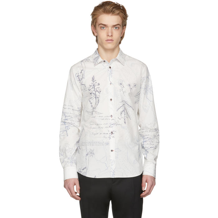 Photo: Alexander McQueen White Explorer Shirt