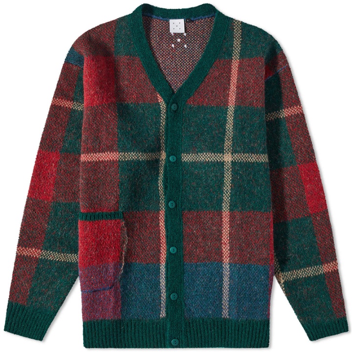 Photo: Pop Trading Company x Gleneagles by END. Mohair Cardigan in Tartan