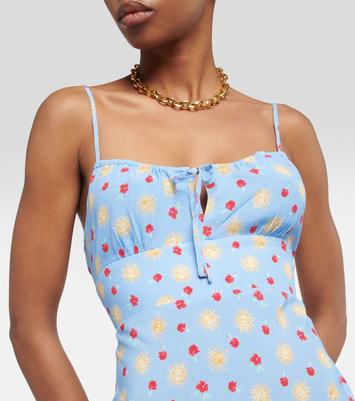 【Rixo】 Lanieプリントミディドレス Rixo Lanie printed midi dress Rixo