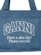 GANNI - Large Easy Denim Tote Bag