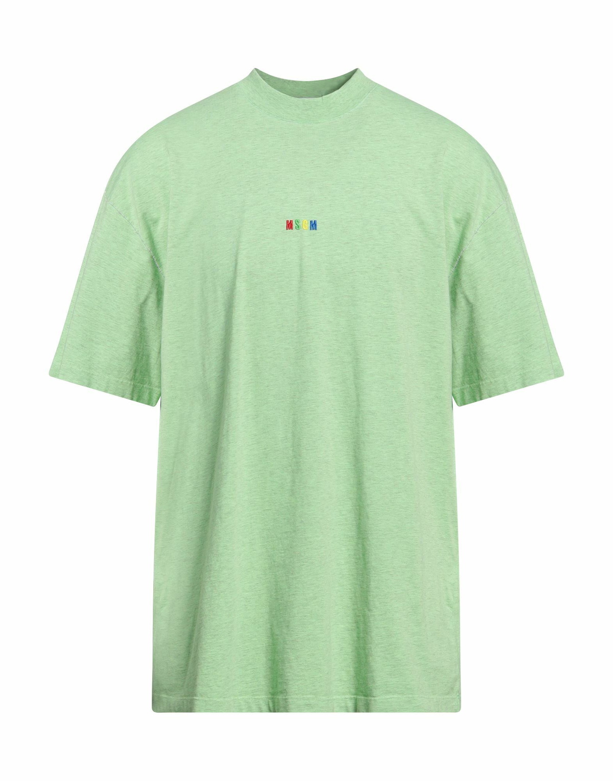 Msgm Mens T-shirt Light in Green