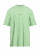 Msgm Mens T-shirt Light in Green