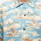 Nudie Jeans Co Men's Nudie Arvid Hawaii Vacation Shirt in Azure
