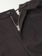 Loro Piana - Carlo Hyannis Tapered Cotton-Blend Trousers - Brown
