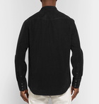 rag & bone - Beck Garment-Dyed Cotton-Corduroy Western Shirt - Black